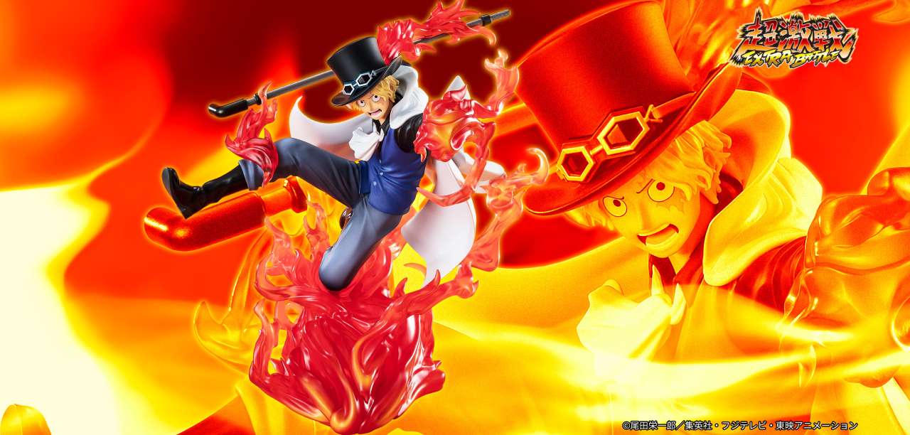 BANDAI TAMASHII - One Piece Sabo Extra Battle Fire Fist Rook Check Figuarts Zero