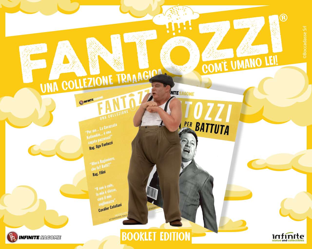 INFINITE STATUE - fantozzi com'e' umano lei booklet edition