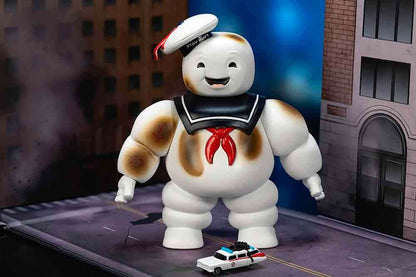 JADA TOYS - Ghostbusters ecto-1 stay puft diorama nano scene