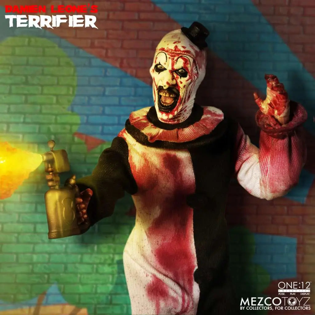 MEZCO TOY - One 12 Collective Terrifier Art The Clown Dlx Af