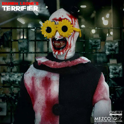 MEZCO TOY - One 12 Collective Terrifier Art The Clown Dlx Af