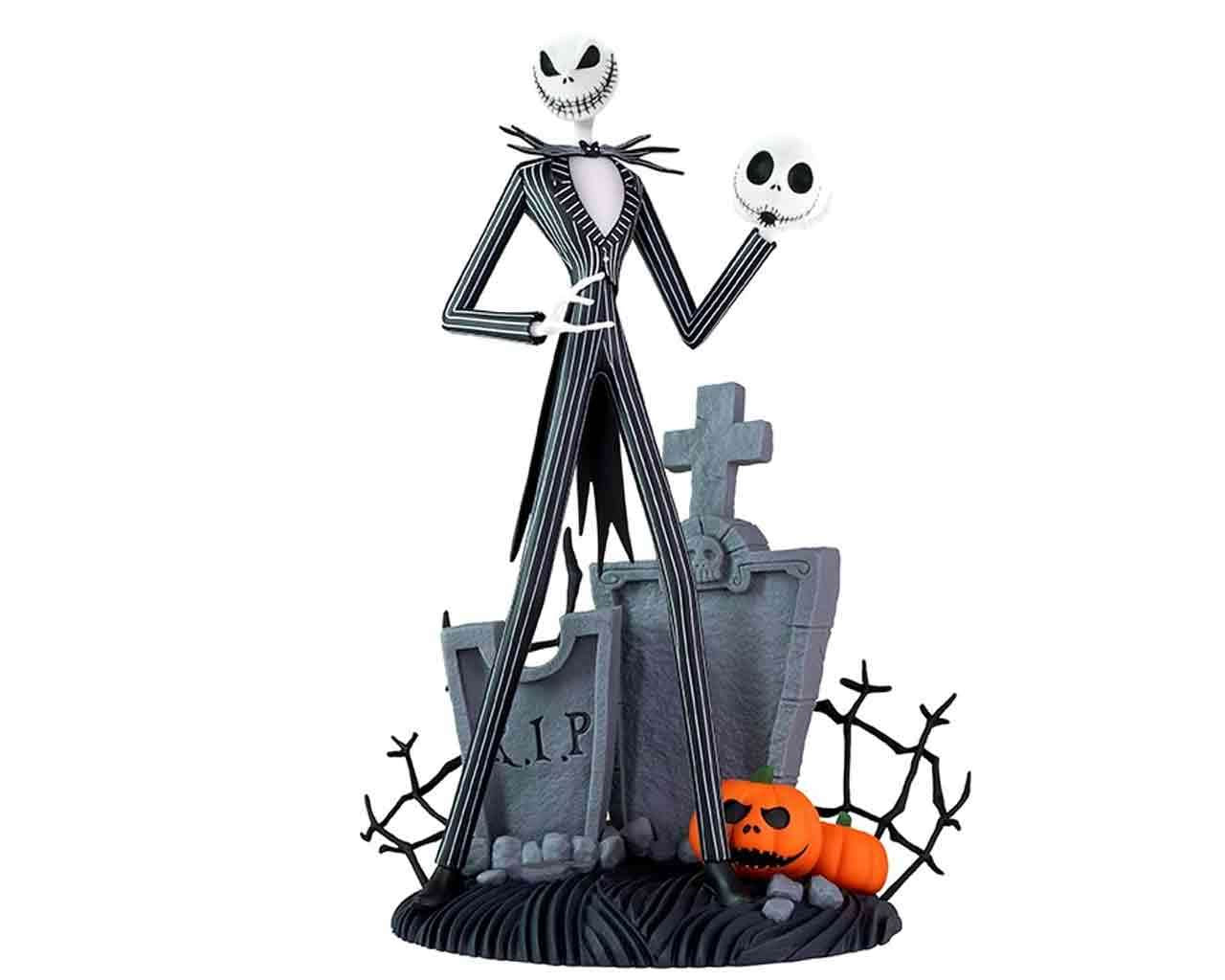 ABYSTYLE STUDIO - The Nightmare Before Christmas Jack Scary Smiling Face Super Figure Collection 1/10 Pvc Statue