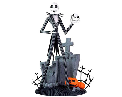 ABYSTYLE STUDIO - The Nightmare Before Christmas Jack Scary Smiling Face Super Figure Collection 1/10 Pvc Statue
