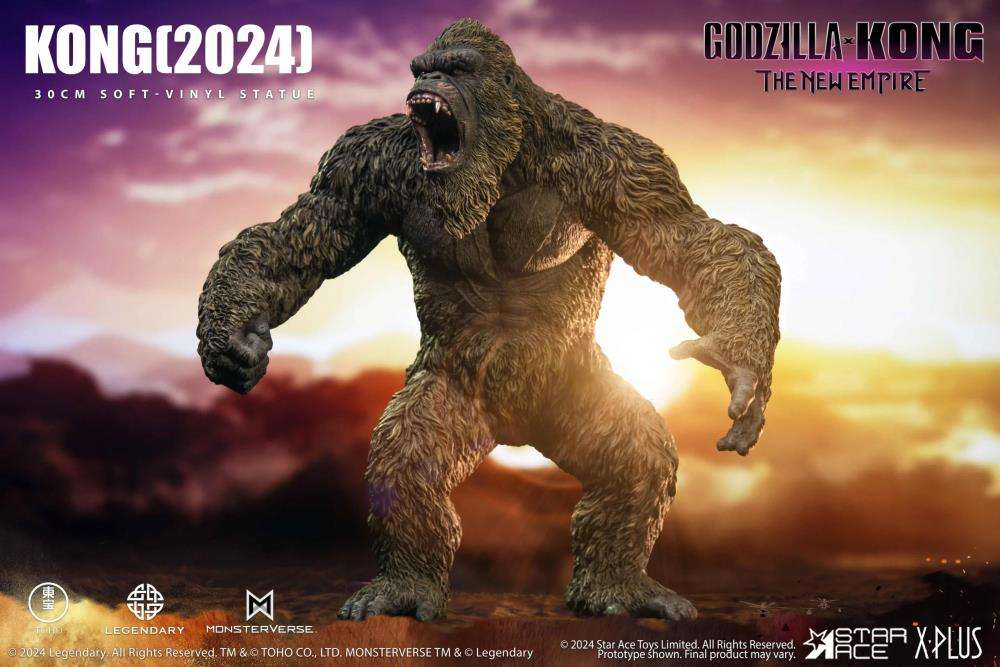 STAR ACE - Godzilla X kong kong Soft Vinyl Normal Statue