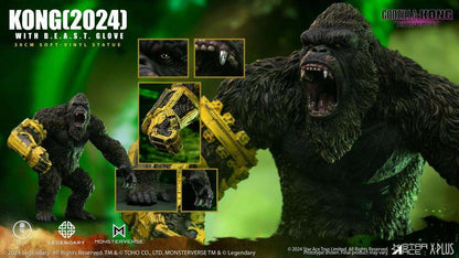 STAR ACE  - Godzilla x kong kong soft vinyl b.e.a.s.t. glove statue