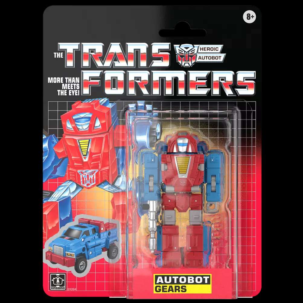 HASBRO - Transformers Retro G1 Autobot Gears