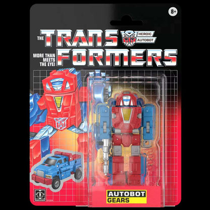 HASBRO - Transformers Retro G1 Autobot Gears