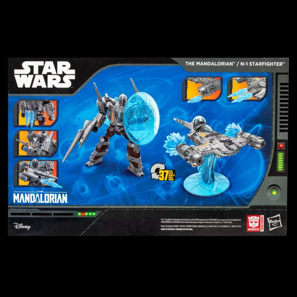 HASBRO - Transformers Collaborative Star Wars: The Mandalorian N-1 Starfighter