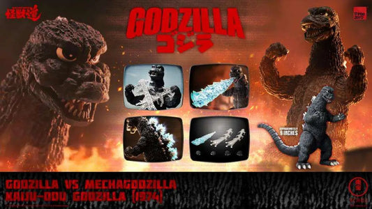 THREEZERO - Godzilla Vs Mechagodzilla Kaiju-dou Godzilla 1974 Figure