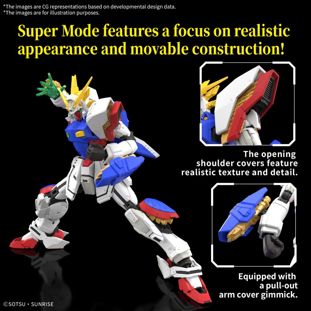 BANDAI - Rg Gundam Shining 1/144