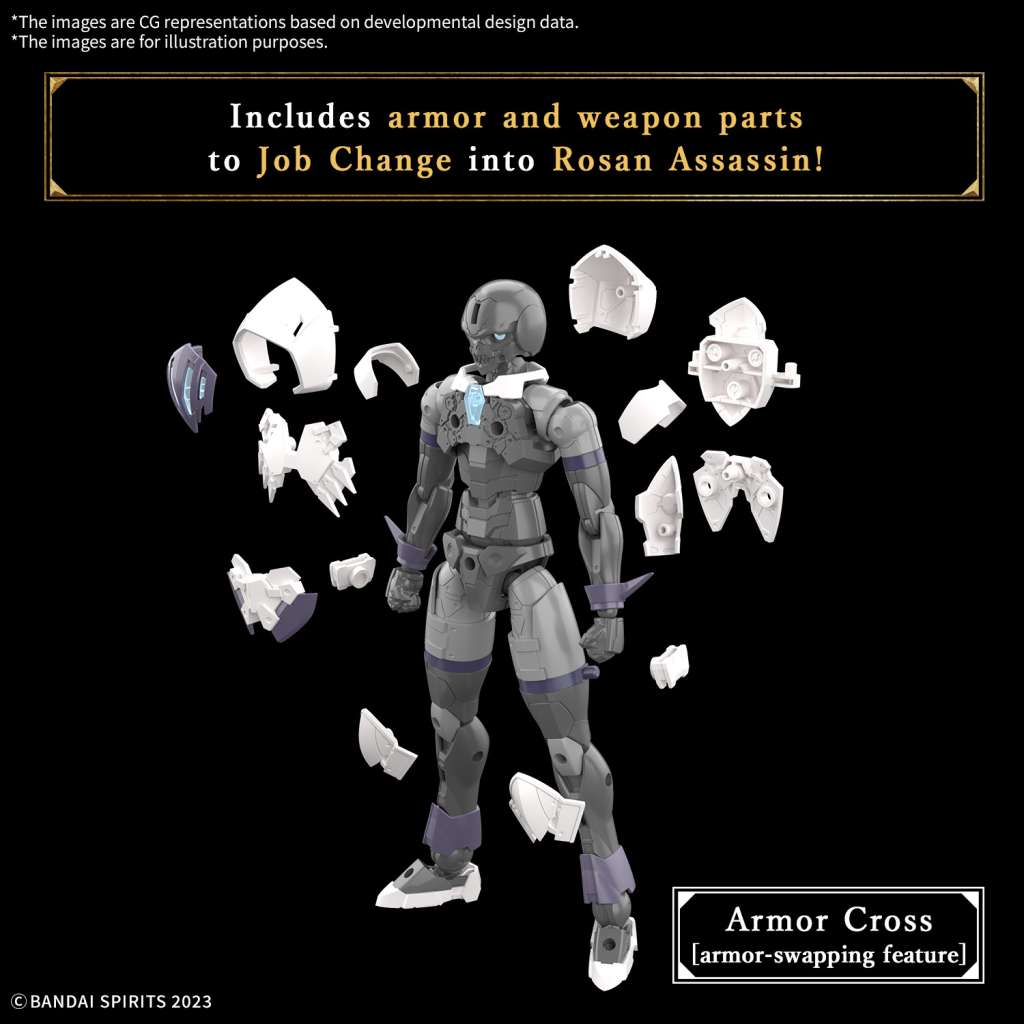 BANDAI - 30mf Rosan Assassin  #011