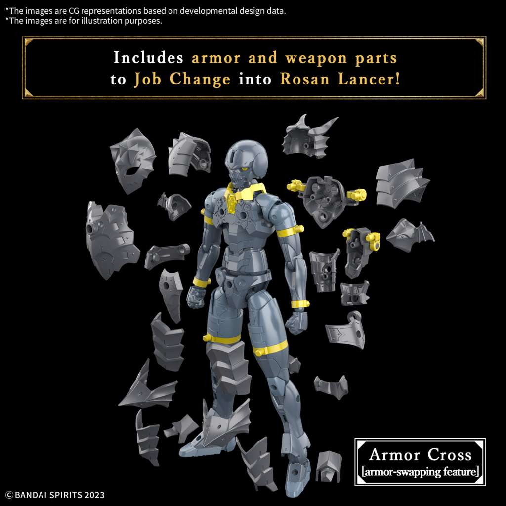 BANDAI - 30mf Rosan Lancer  #12