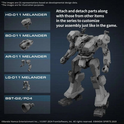 BANDAI - 30mm armored core vi for balam ind bd-011 melander  #06