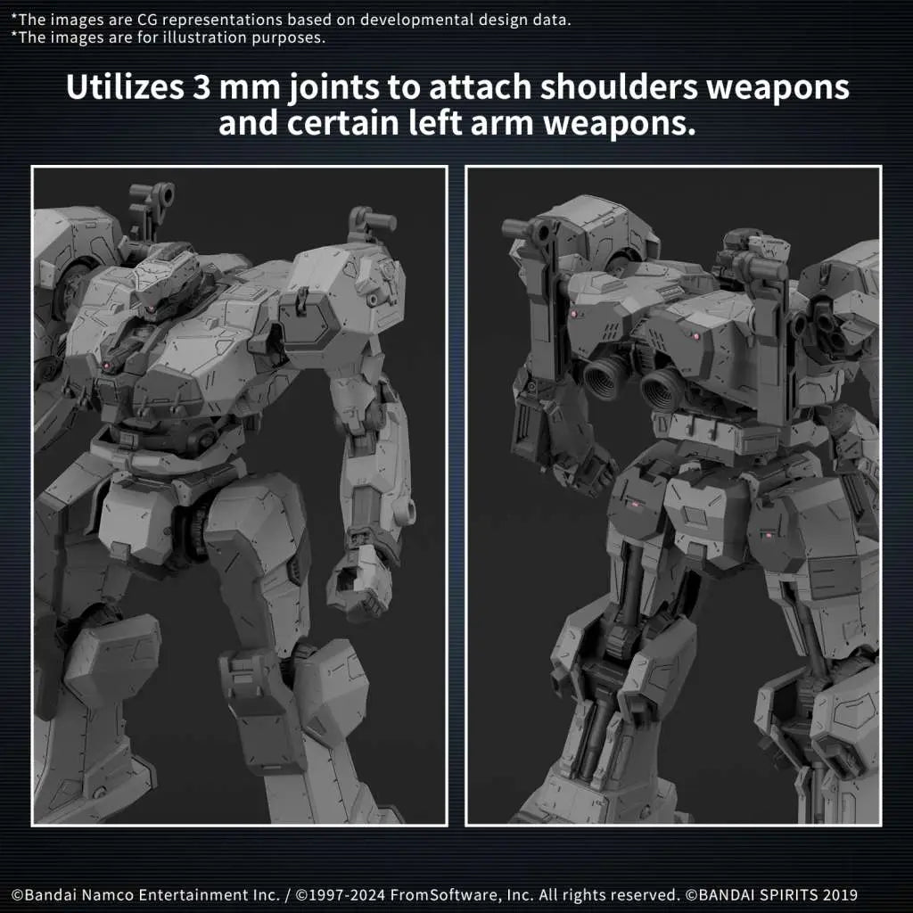 BANDAI - 30mm armored core vi for balam ind bd-011 melander  #06