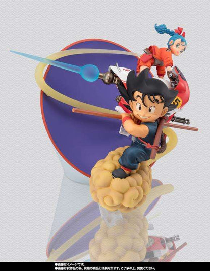 BANDAI - Dragon Ball Son Goku & Bulma Figuarts Fero