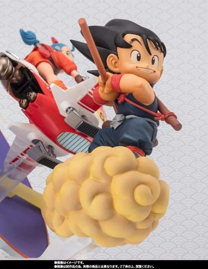 BANDAI - Dragon Ball Son Goku & Bulma Figuarts Fero