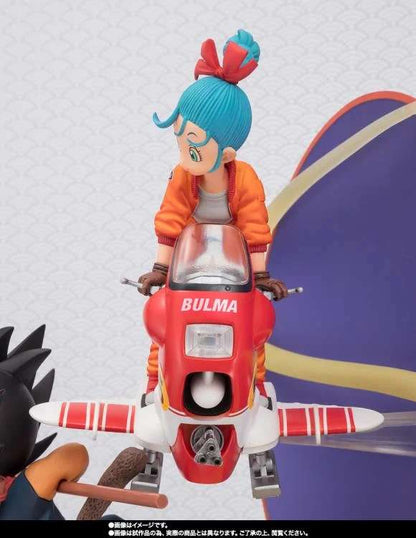 BANDAI - Dragon Ball Son Goku & Bulma Figuarts Fero