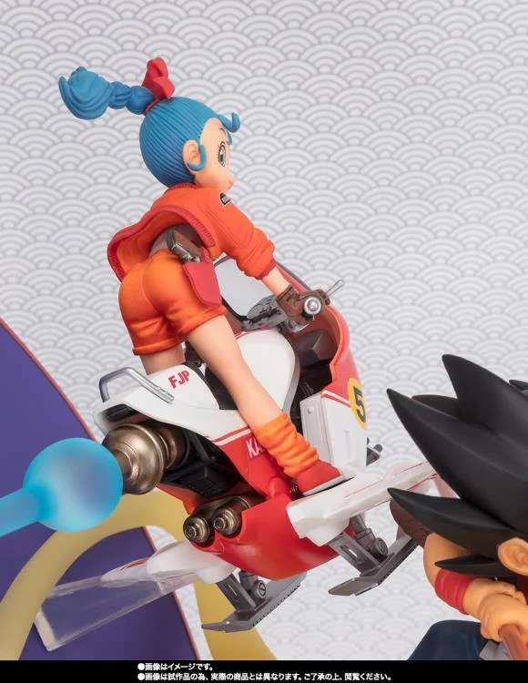BANDAI - Dragon Ball Son Goku & Bulma Figuarts Fero