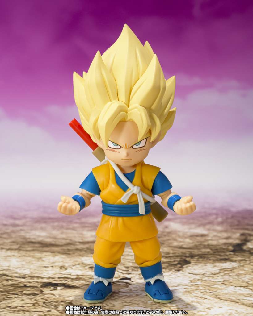 BANDAI - Dragon ball daima mini super saiyan son goku shf