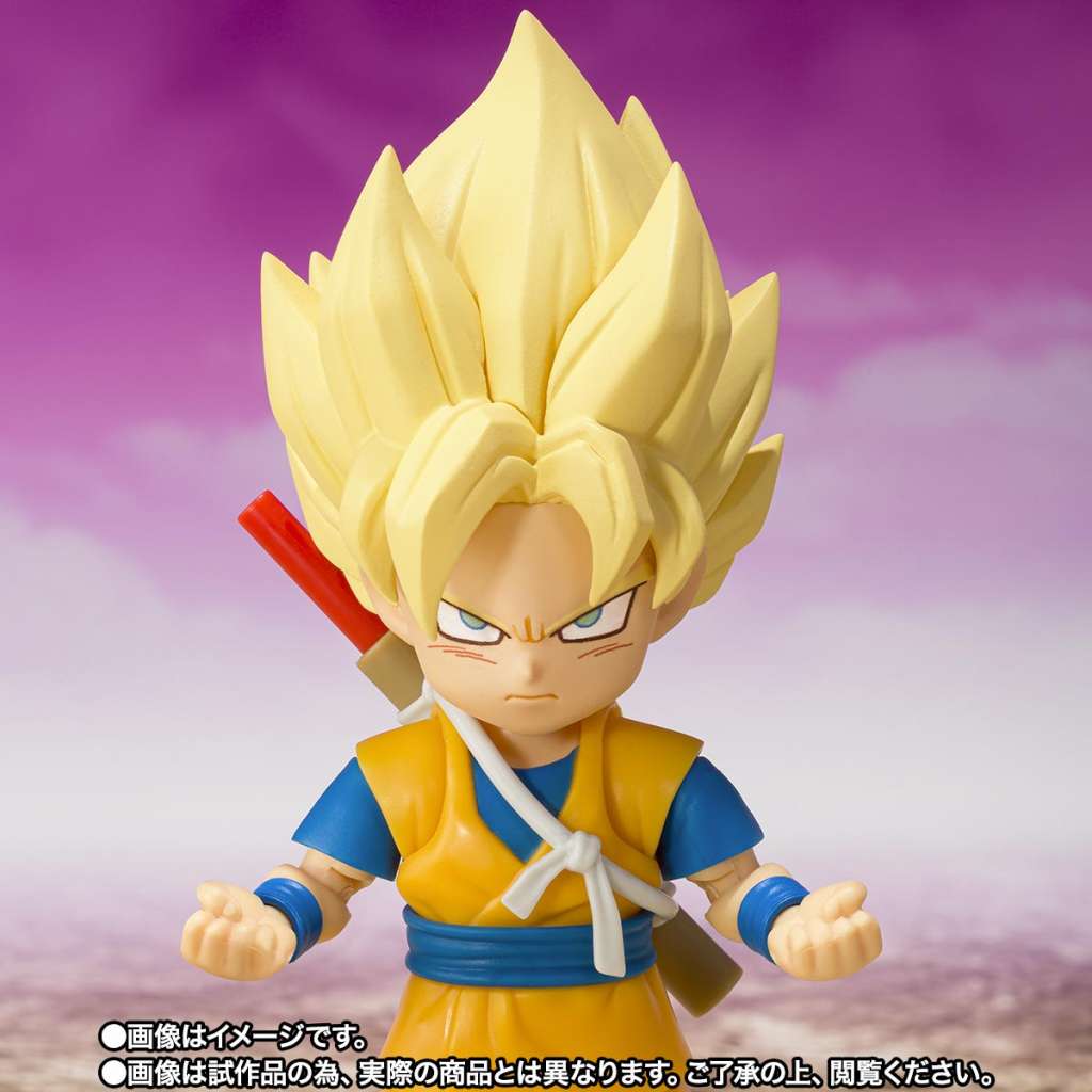 BANDAI - Dragon ball daima mini super saiyan son goku shf