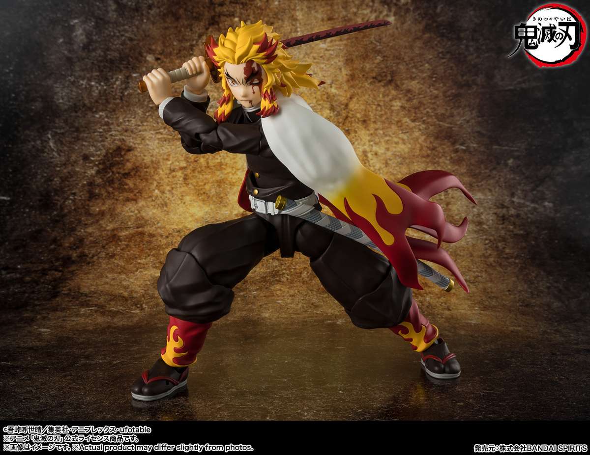 BANDAI - Demon slayer kyojuro rengoku shf