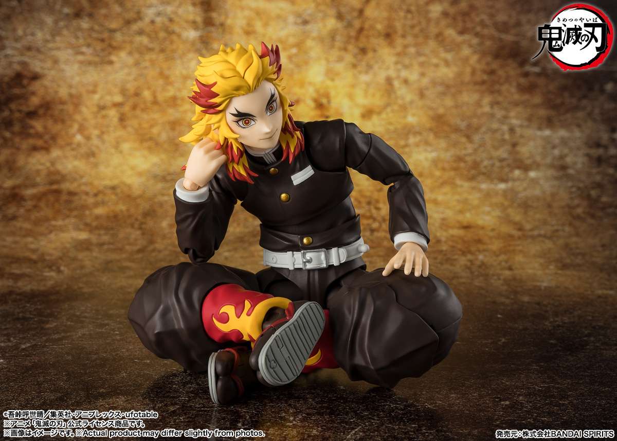 BANDAI - Demon slayer kyojuro rengoku shf