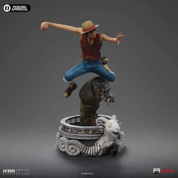 IRON STUDIOS - One Piece Netflix Luffy 1/10 Statue