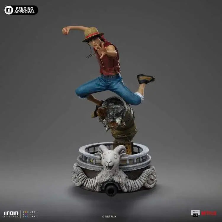 IRON STUDIOS - One Piece Netflix Luffy 1/10 Statue