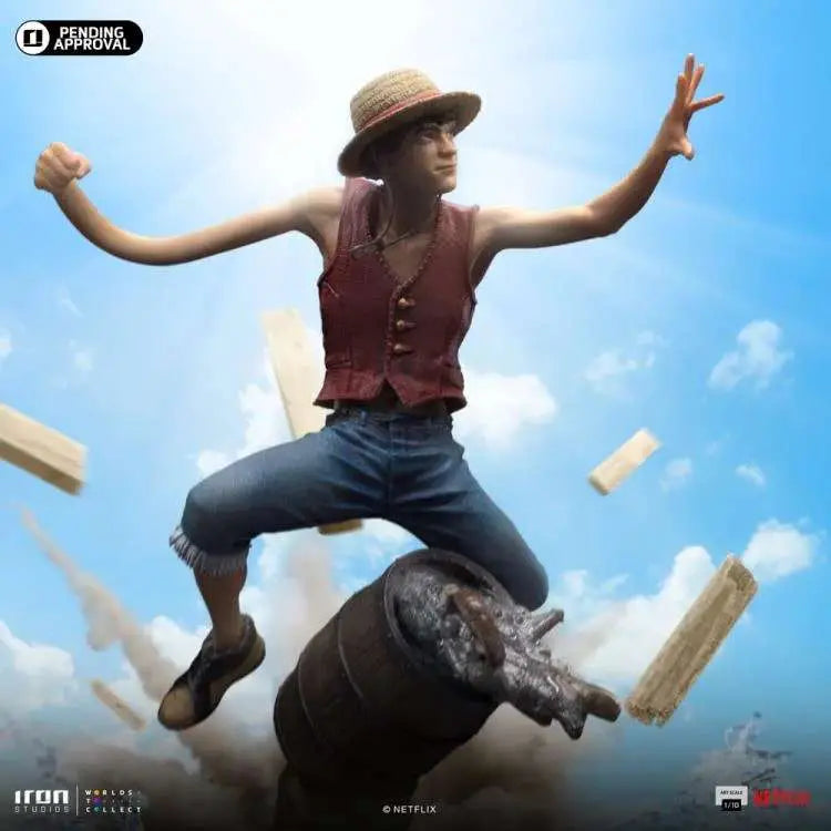 IRON STUDIOS - One Piece Netflix Luffy 1/10 Statue