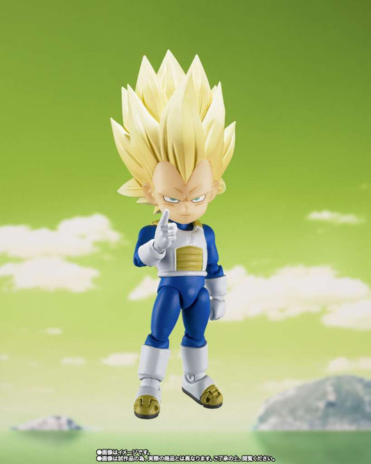 BANDAI - Dragonball Daima Mini Super Saiyan 3 Vegeta S.H.Figuarts