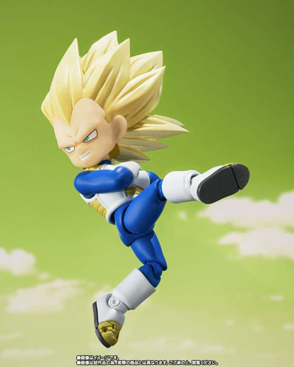 BANDAI - Dragonball Daima Mini Super Saiyan 3 Vegeta S.H.Figuarts
