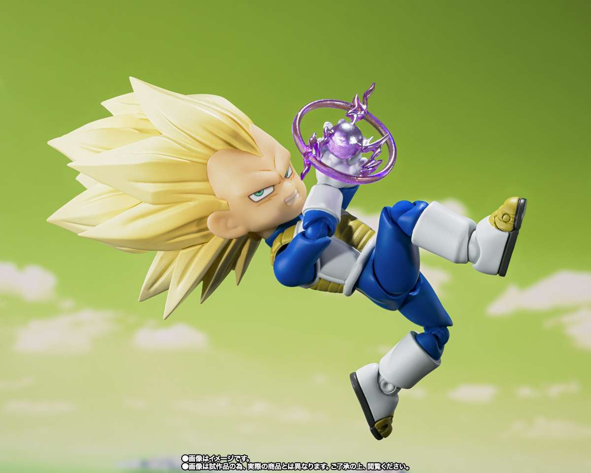 BANDAI - Dragonball Daima Mini Super Saiyan 3 Vegeta S.H.Figuarts