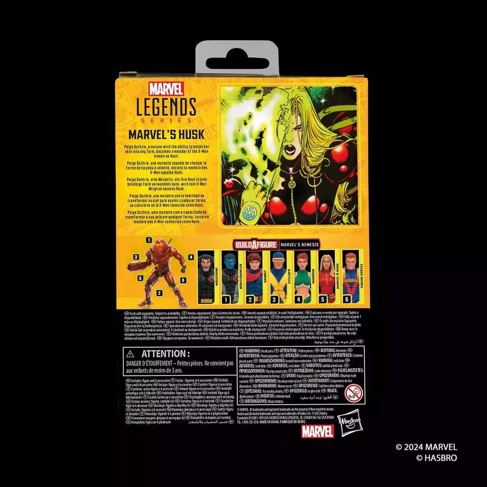 HASBRO - Marvel lLegends X-Men Nemesis Husk Action Figure