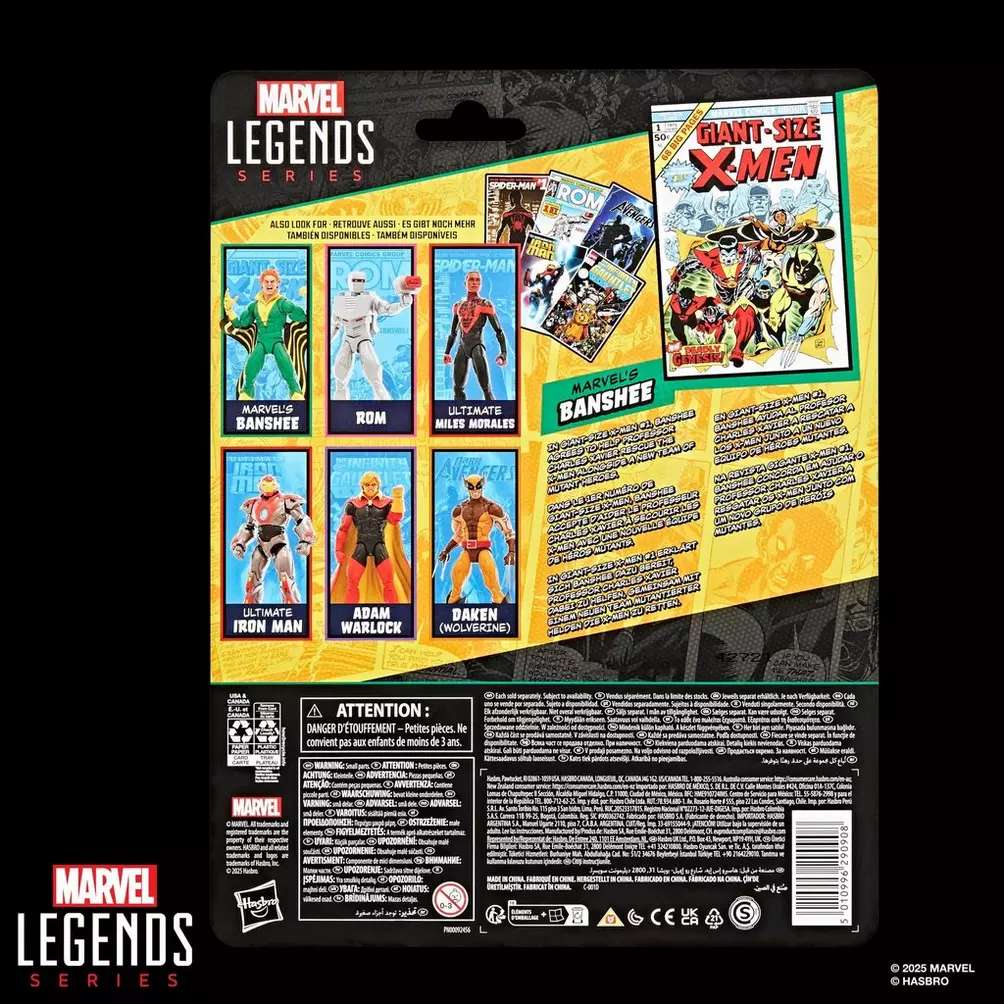 HASBRO - Marvel Legends Mini Comics X-Men Banshee Action Figure