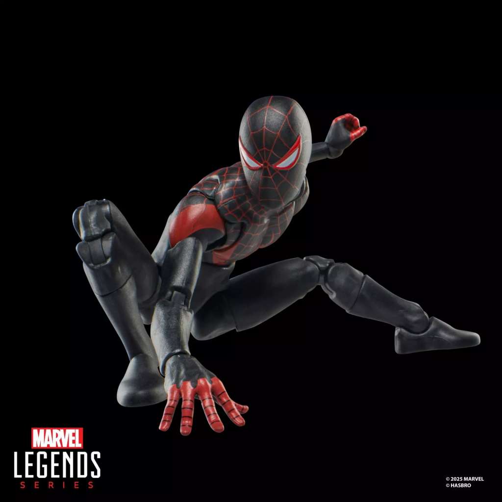 HASBRO - Marvel Legends Mini Comics Ultimate Miles Morales Spider-Man Action Figure