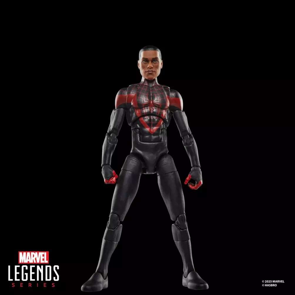 HASBRO - Marvel Legends Mini Comics Ultimate Miles Morales Spider-Man Action Figure