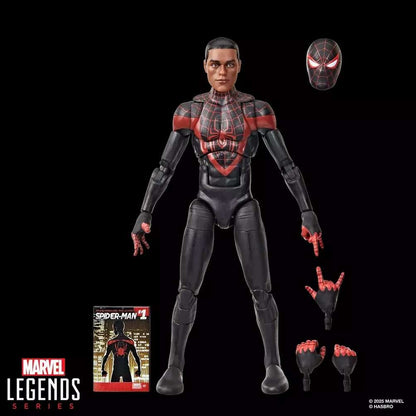 HASBRO - Marvel Legends Mini Comics Ultimate Miles Morales Spider-Man Action Figure