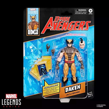 HASBRO - Marvel Legends Mini Comics Daken Wolverine Action Figure