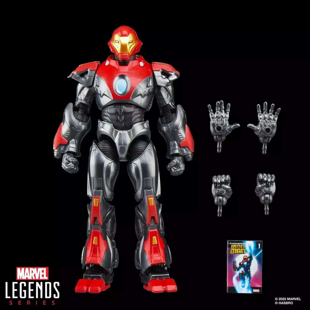 HASBRO - Marvel Legends Mini Comics Ultimate Iron Man Action Figure