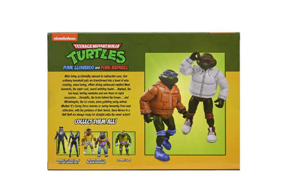 NECA - Tmnt Cartoon Punk Leo & Punk Raph 2pack Af