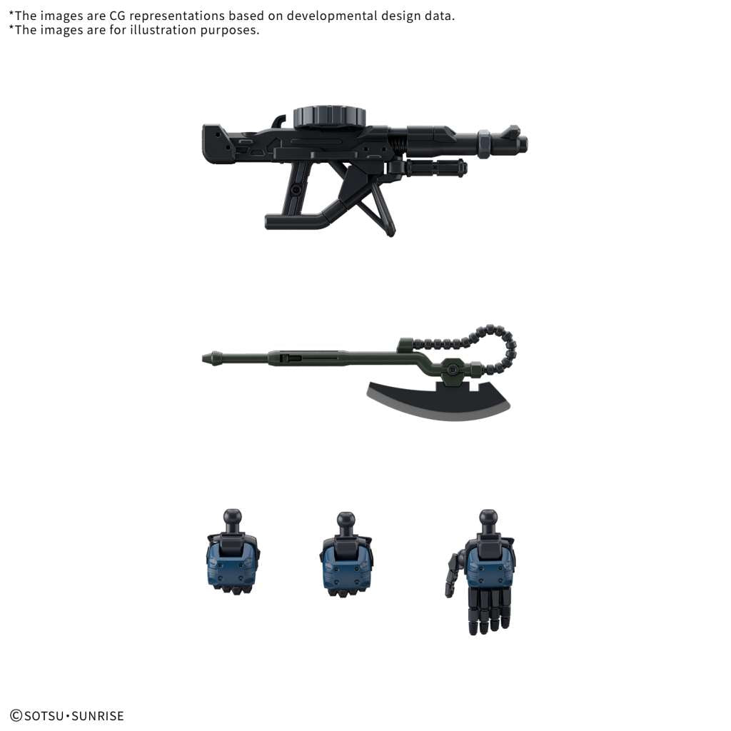 BANDAI - Hg Police Zaku 1/144