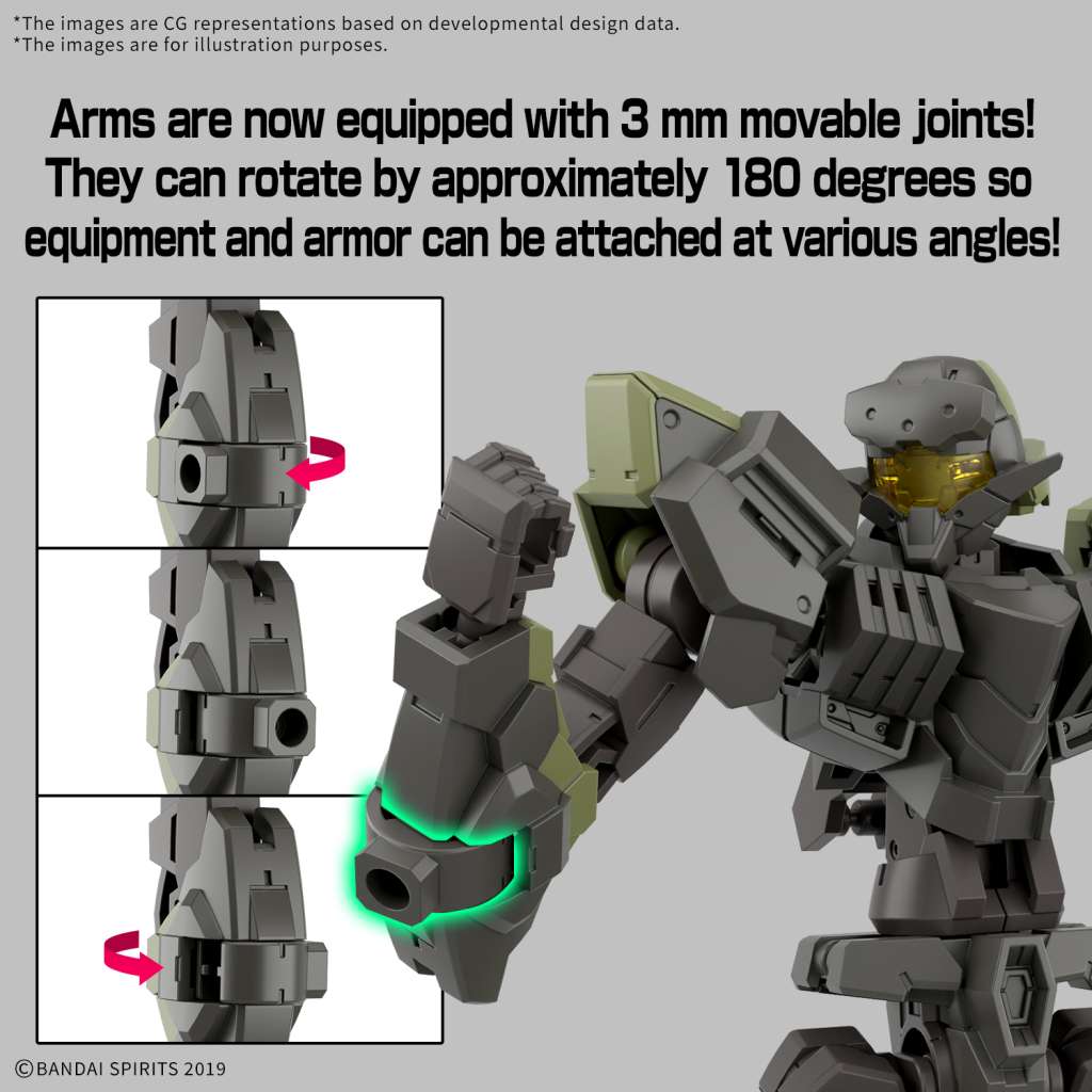 BANDAI - 30mm eexm-40 iglight 01 1/144  #71