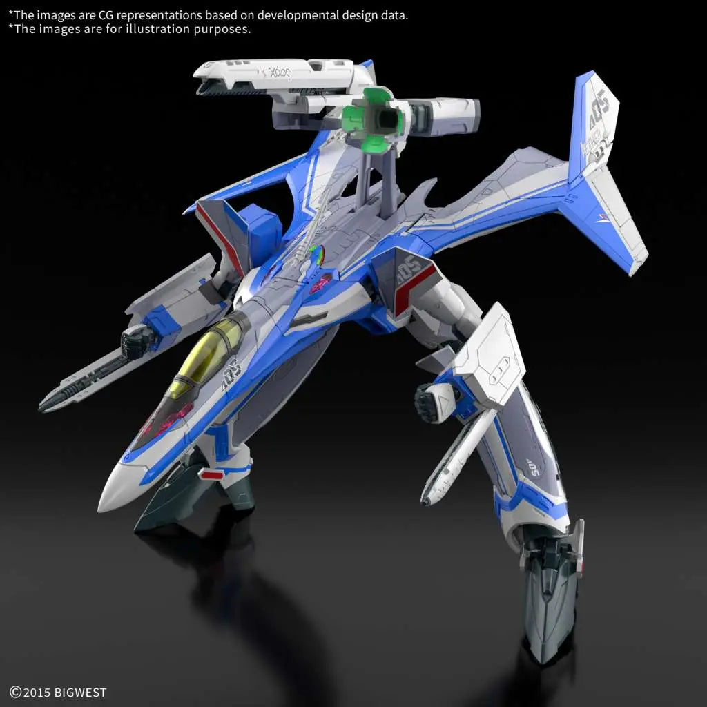 BANDAI MODEL KIT - MACROSS - hg vf-31j siegfried hayate immelmann use 1/100