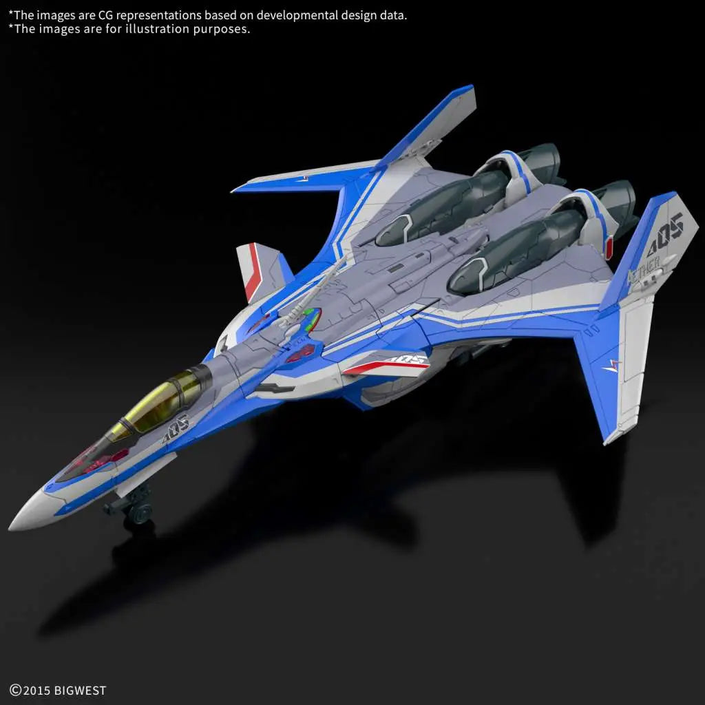 BANDAI MODEL KIT - MACROSS - hg vf-31j siegfried hayate immelmann use 1/100