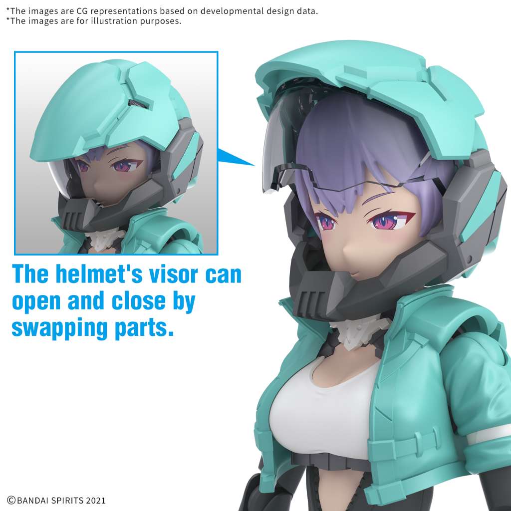 BANDAI - 30ms sis-v00 Rydira Color A  #18