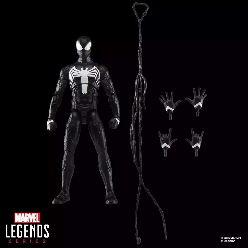 HASBRO - Marvel Legends Gamerverse Spider-Man 2 Peter Parker Black Suit Action Figure