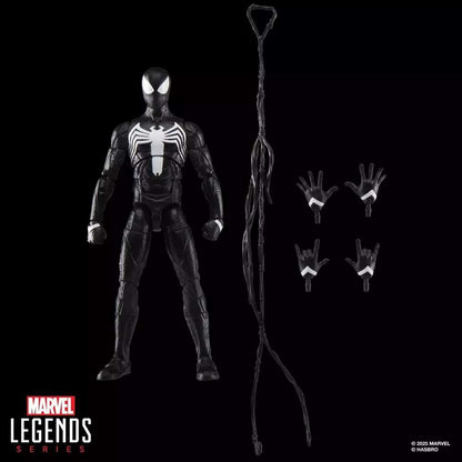 HASBRO - Marvel Legends Gamerverse Spider-Man 2 Peter Parker Black Suit Action Figure