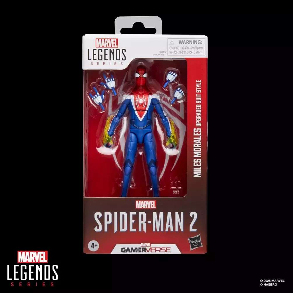 HASBRO - Marvel Legends Gamerverse Spider-Man 2 Miles Morales Upgraded Suit Action Figure