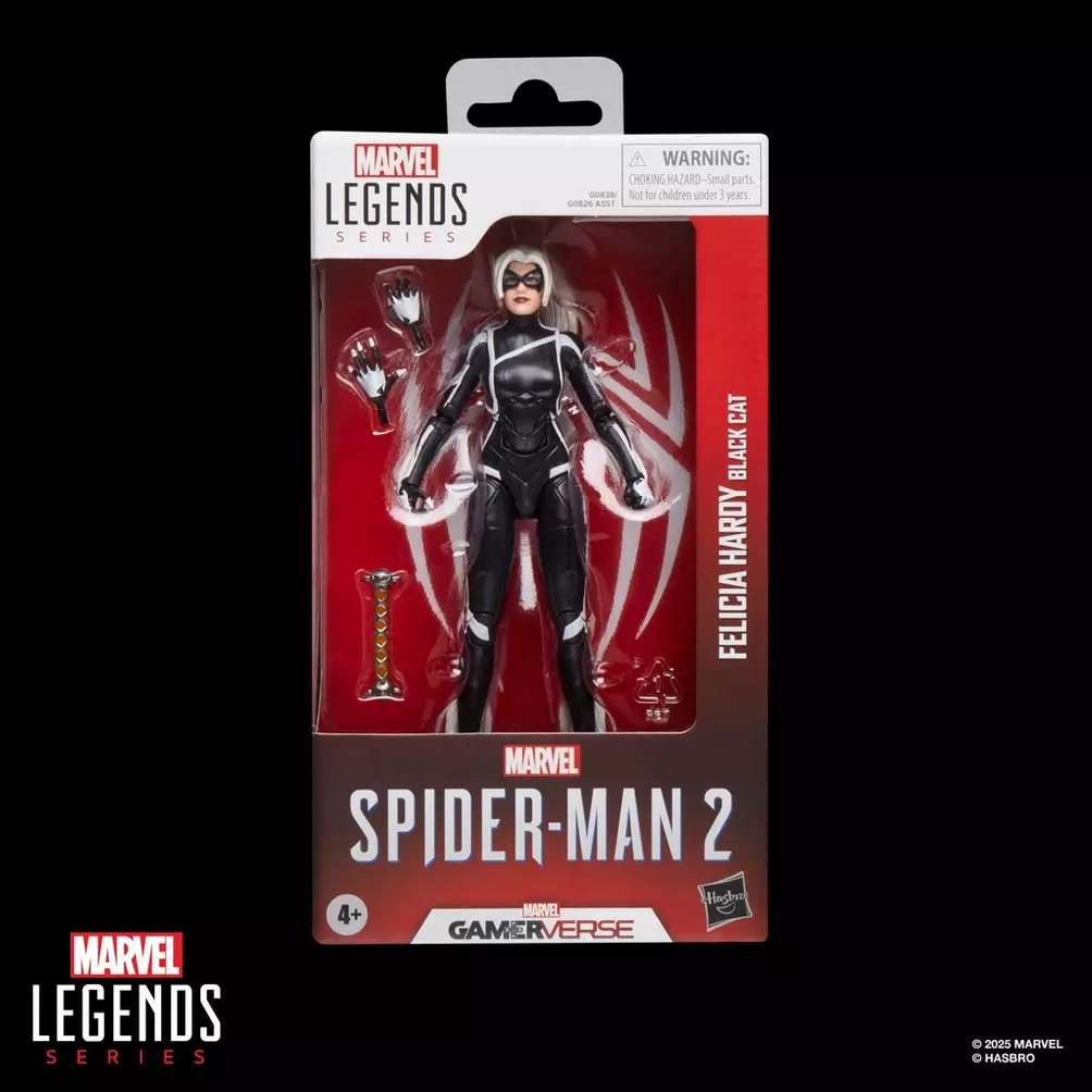 HASBRO - Marvel Legends Gamerverse Spider-Man 2 Black Cat Action Figure