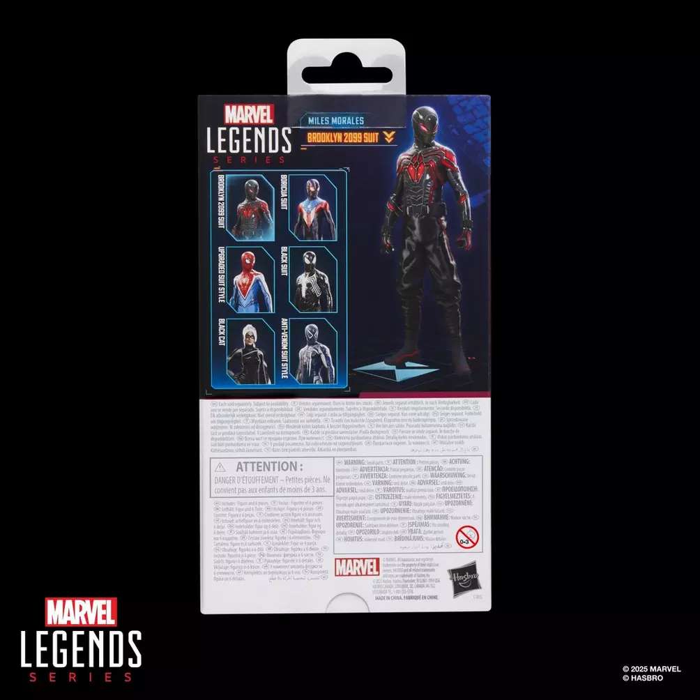 HASBRO - Marvel Legends Gamerverse Spider-Man 2 Miles Morales Brooklyn 2099 Suit Action figure
